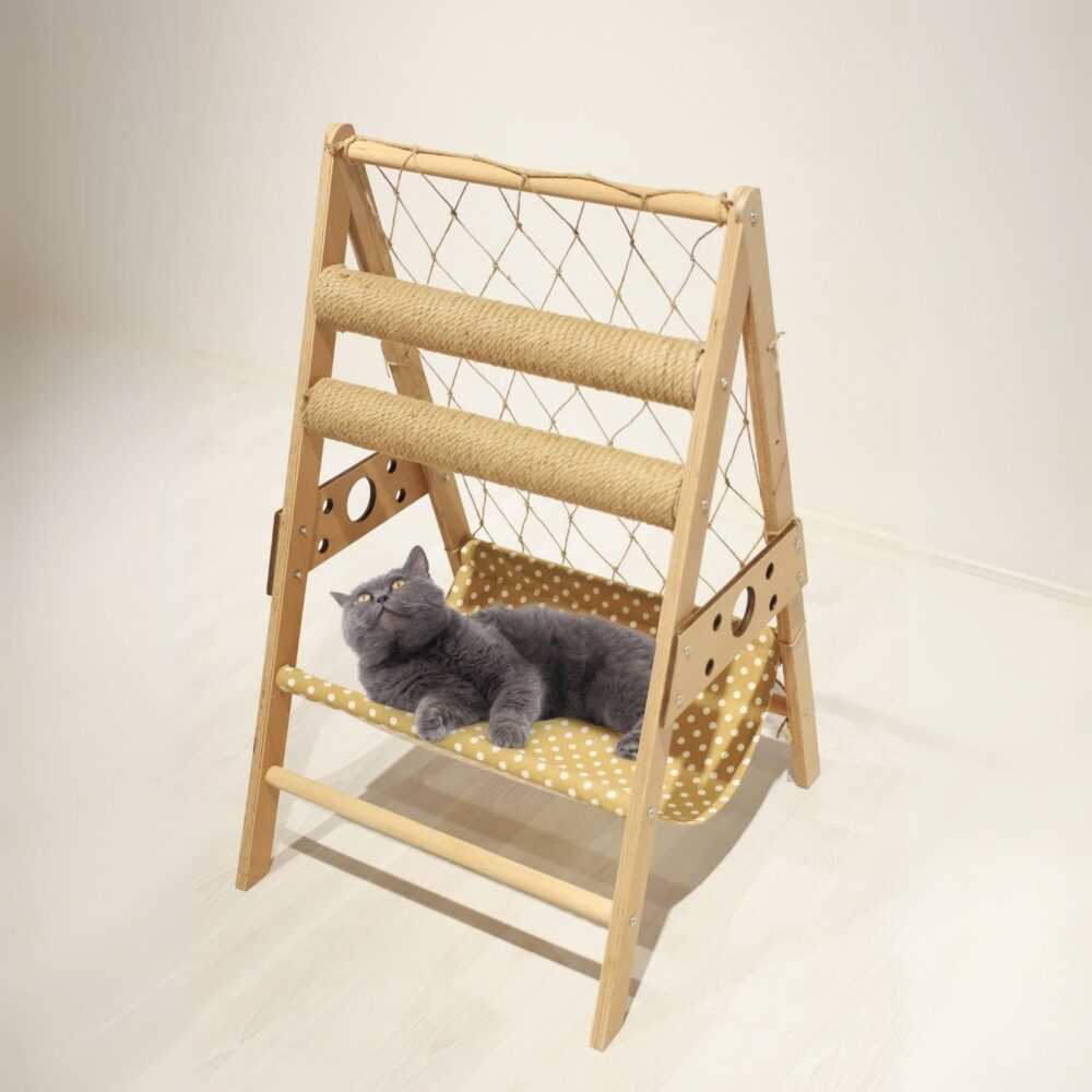 Kedi Tırmalama Tahtası ve Kedi Yatağı